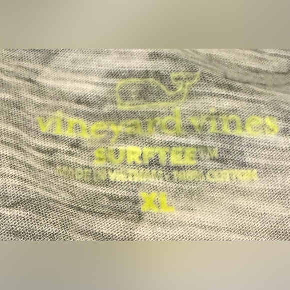 Vineyard Vines Women’s XL T-shirt Surf Tee 100% Cotton Camo Short Sleeve - Picture 7 of 8